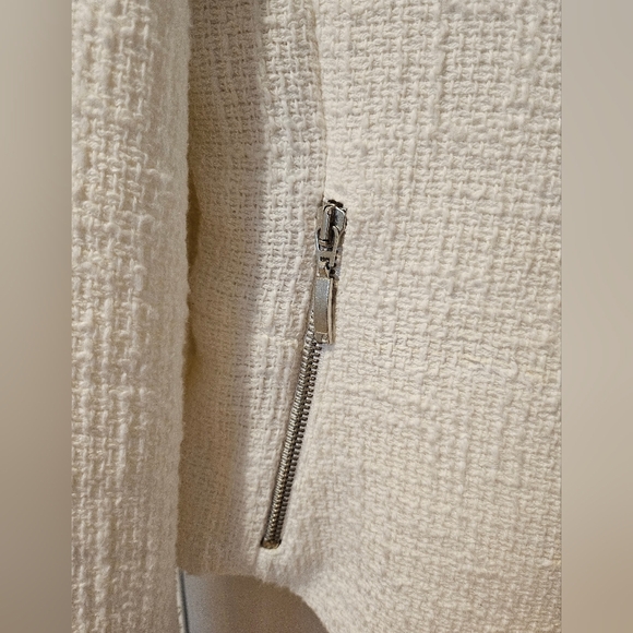 Zara White Blazer size L - Picture 4 of 9